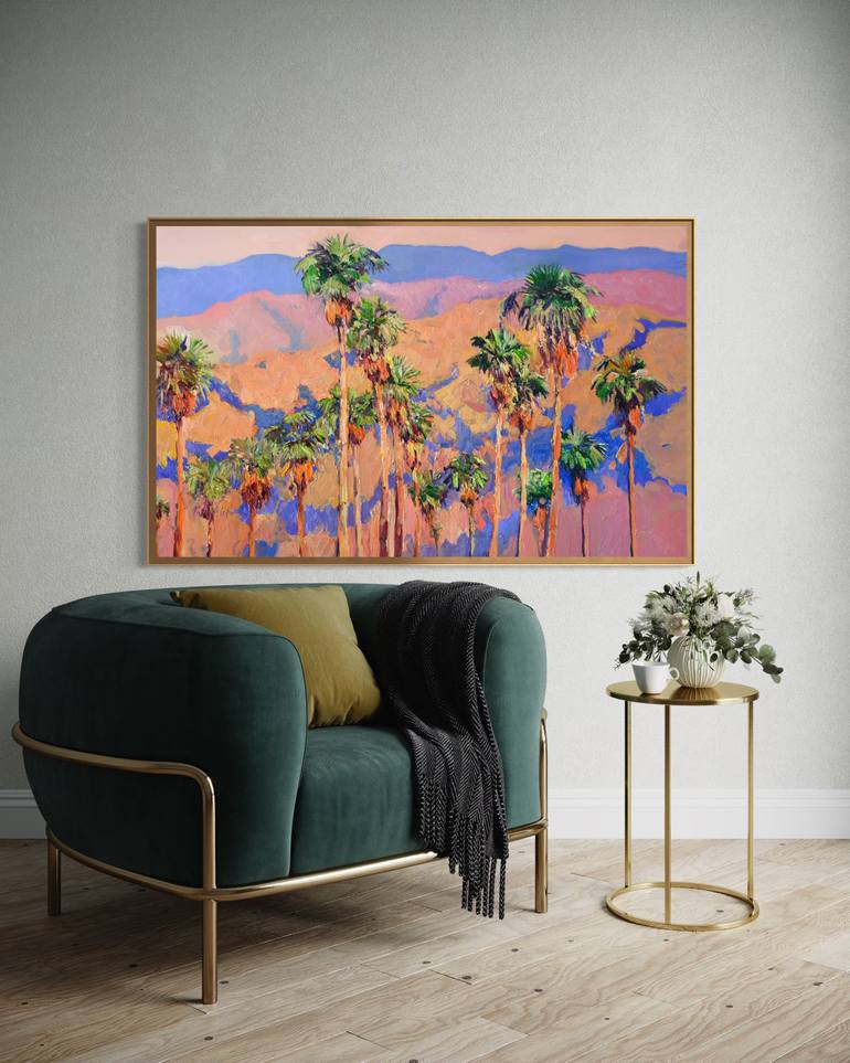 Original Expressionism Landscape Painting by Suren Nersisyan