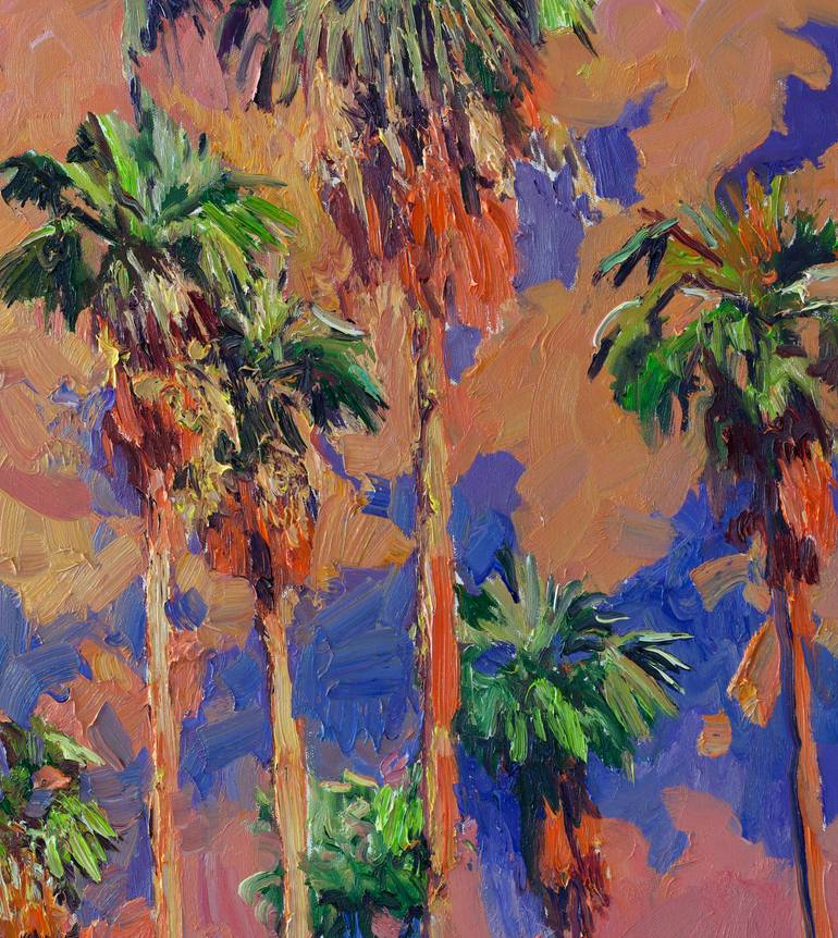 Original Expressionism Landscape Painting by Suren Nersisyan
