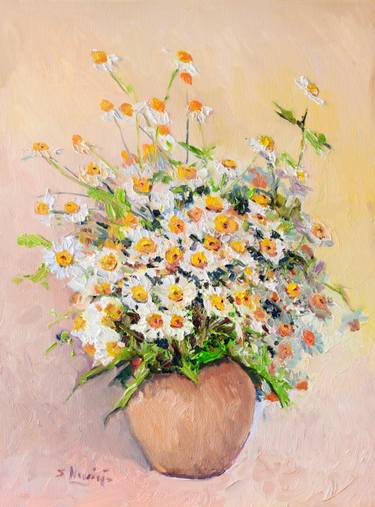 Original Impressionism Floral Paintings by Suren Nersisyan