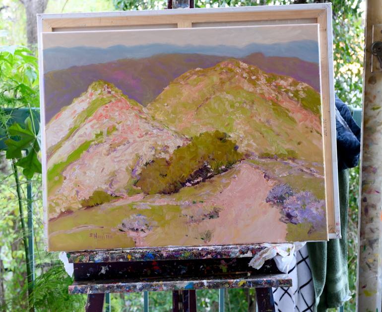 Original Impressionism Landscape Painting by Suren Nersisyan