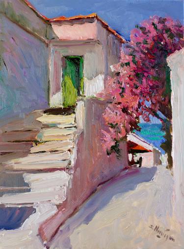 Original Impressionism Landscape Paintings by Suren Nersisyan
