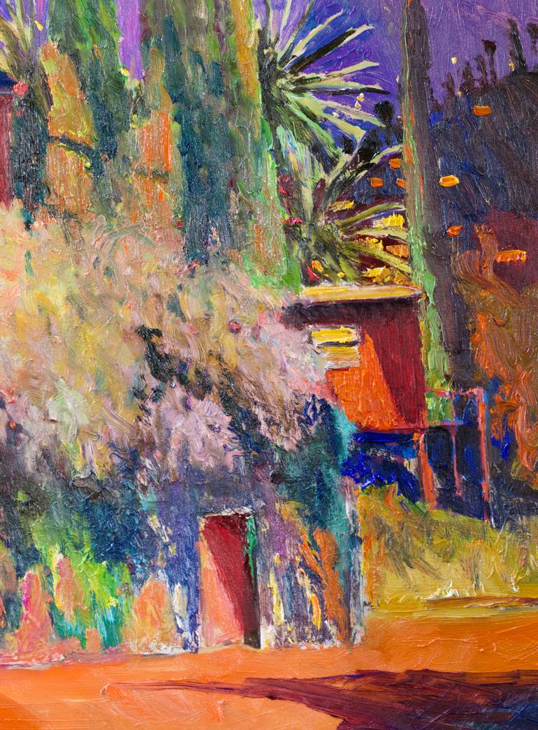 Original Fauvism Landscape Painting by Suren Nersisyan