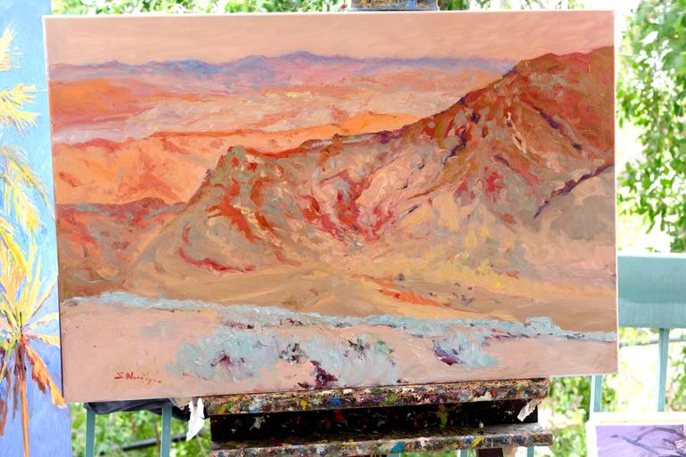 Original Expressionism Abstract Painting by Suren Nersisyan