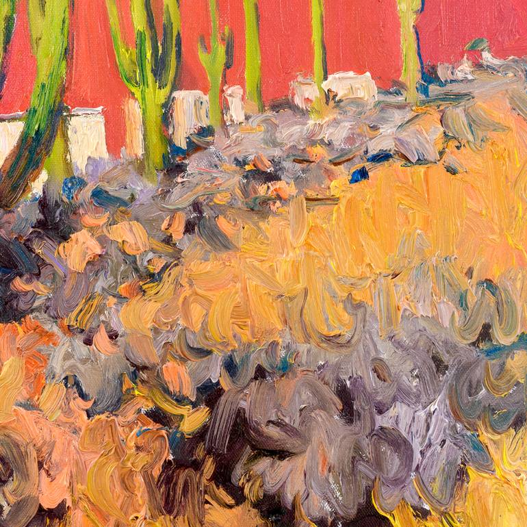 Original Fauvism Landscape Painting by Suren Nersisyan
