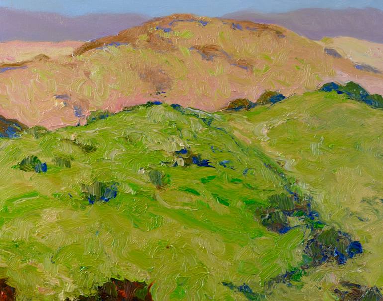Original Impressionism Landscape Painting by Suren Nersisyan