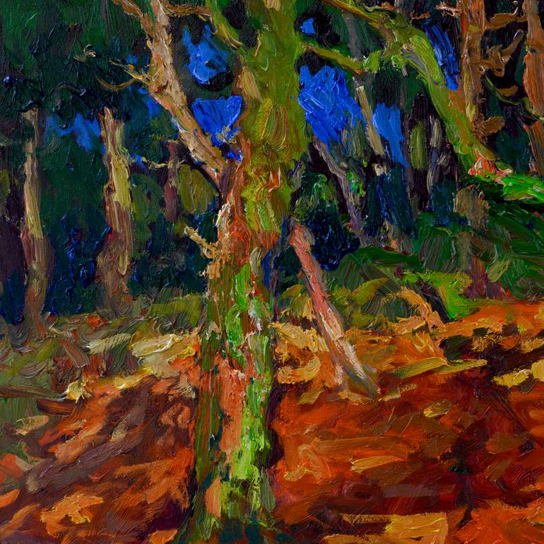 Original Expressionism Landscape Painting by Suren Nersisyan