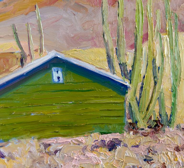Original Expressionism Landscape Painting by Suren Nersisyan