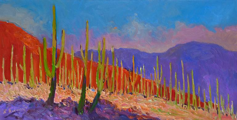 Print of Contemporary Landscape Painting by Suren Nersisyan