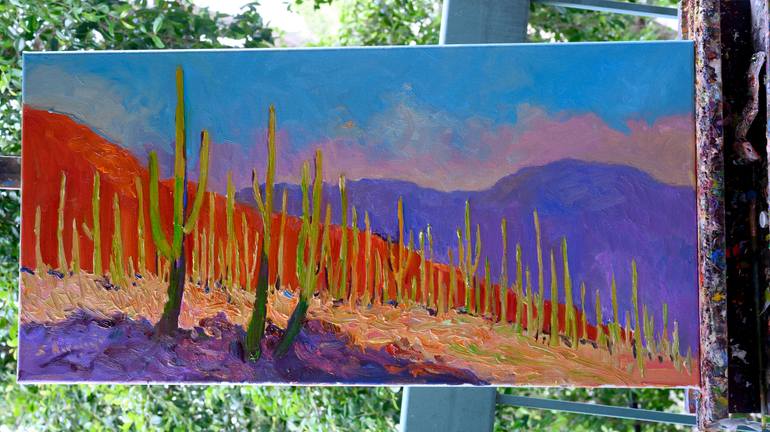 Original Contemporary Landscape Painting by Suren Nersisyan
