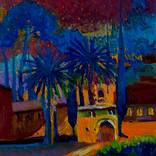 The Hour of Blue. Night Scene by Suren Nersisyan