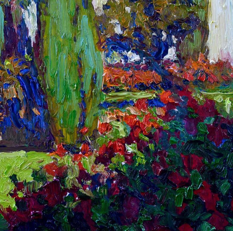 Original Impressionism Landscape Painting by Suren Nersisyan