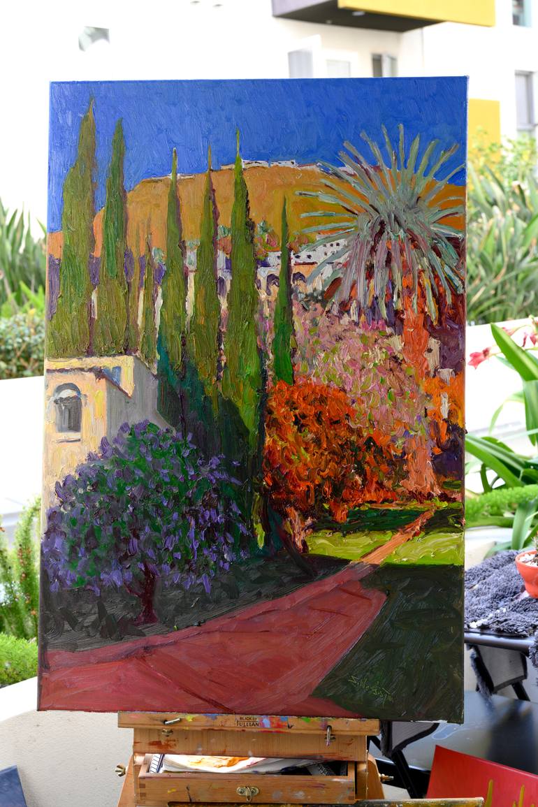 Original Contemporary Landscape Painting by Suren Nersisyan
