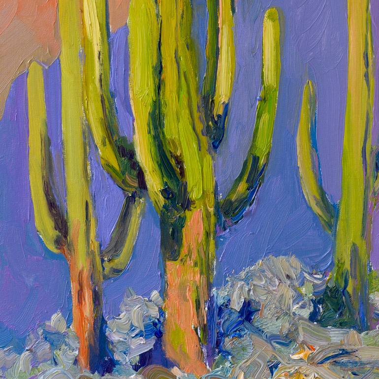 Original Modernism Landscape Painting by Suren Nersisyan