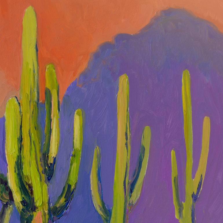 Original Modernism Landscape Painting by Suren Nersisyan