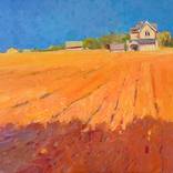 Farmland in Midwest. Early Evening by Suren Nersisyan