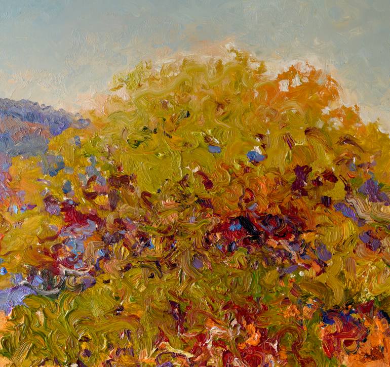 Original Post-impressionism Landscape Painting by Suren Nersisyan