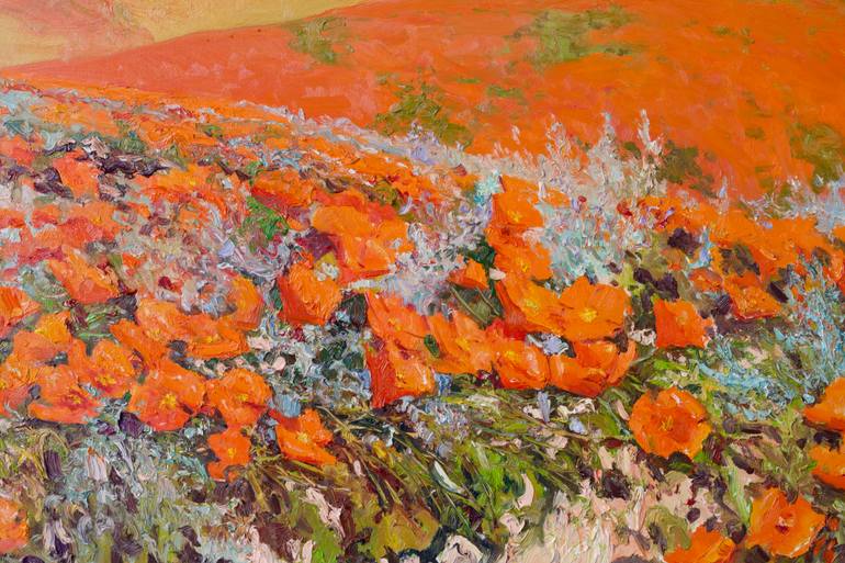 Original Expressionism Landscape Painting by Suren Nersisyan