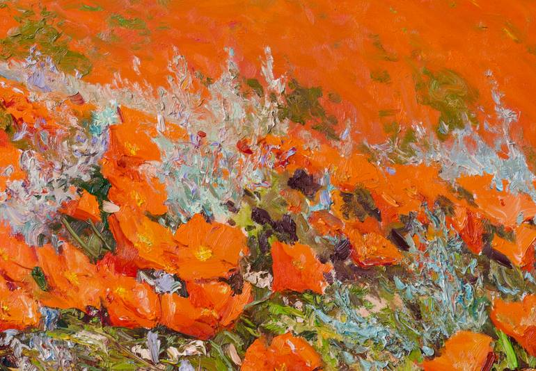 Original Expressionism Landscape Painting by Suren Nersisyan
