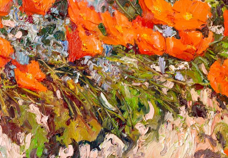 Original Expressionism Landscape Painting by Suren Nersisyan