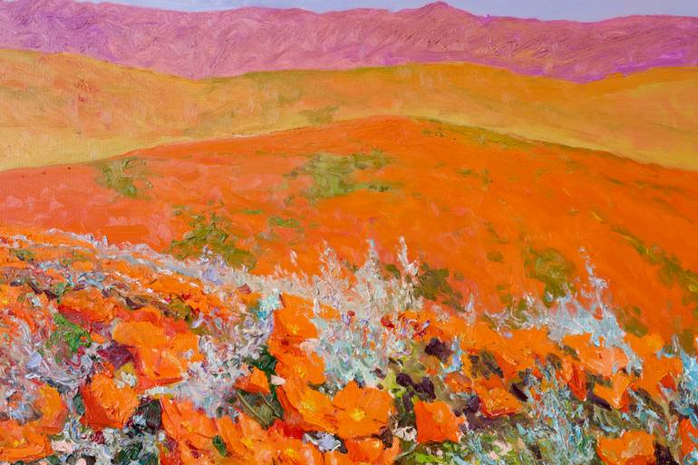 Original Expressionism Landscape Painting by Suren Nersisyan