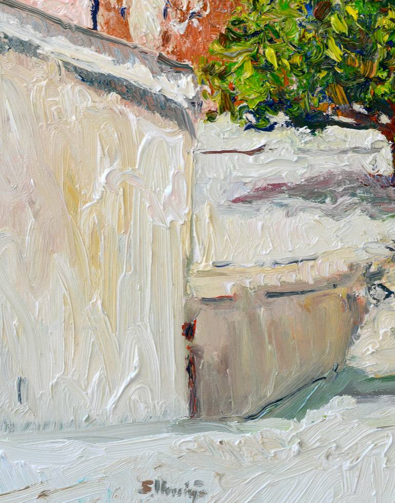 Original Expressionism Landscape Painting by Suren Nersisyan