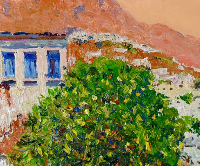 Original Expressionism Landscape Painting by Suren Nersisyan