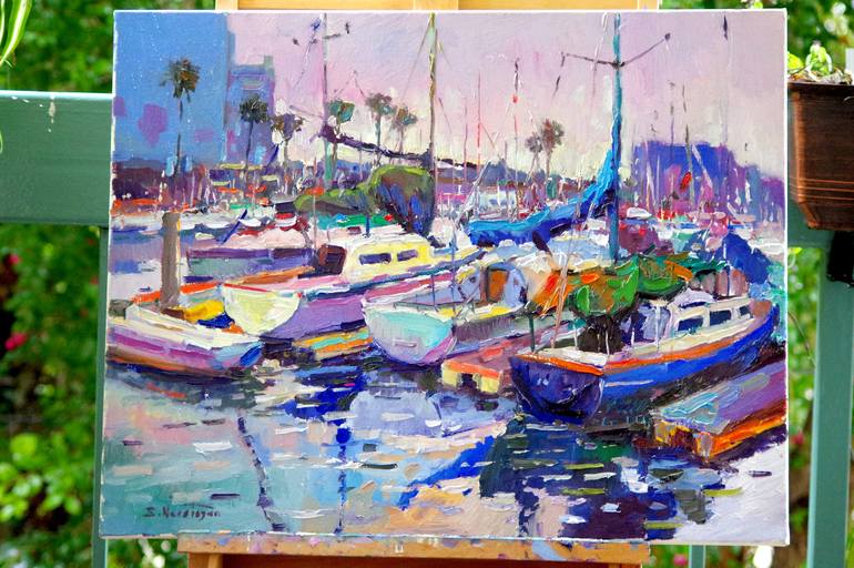 Original Seascape Painting by Suren Nersisyan