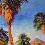 Inspired by palm trees growing in the desert I created this artwork to express the beauty of their shapes, amazing contrast, and the harmony of colors. To achieve the feeling of life and dynamic motion I used expressive brush strokes and textured surface
The painting is on Gallery wrapped canvas, sides are painted white, it is wired and can be displayed even without a frame.
I use only the finest quality art materials. If you have more questions, please feel free to ask.
Best,
Suren