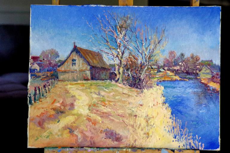 Original Landscape Painting by Suren Nersisyan