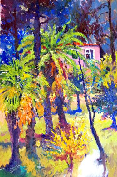 Original Impressionism Landscape Paintings by Suren Nersisyan