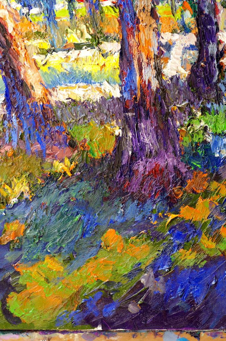 Original Tree Painting by Suren Nersisyan