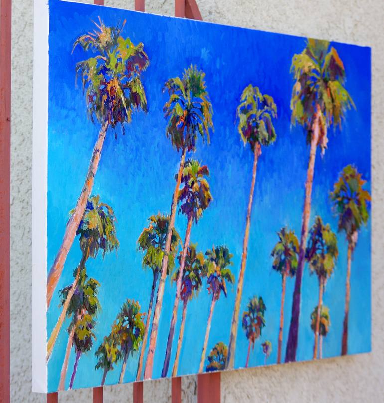 Original Expressionism Landscape Painting by Suren Nersisyan