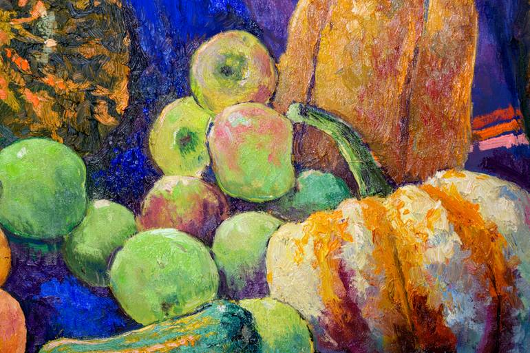 Original Expressionism Still Life Painting by Suren Nersisyan