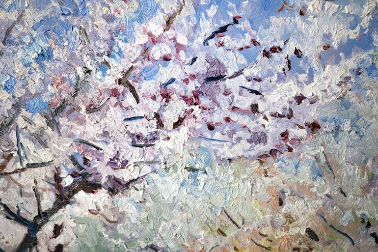 Original Expressionism Landscape Painting by Suren Nersisyan