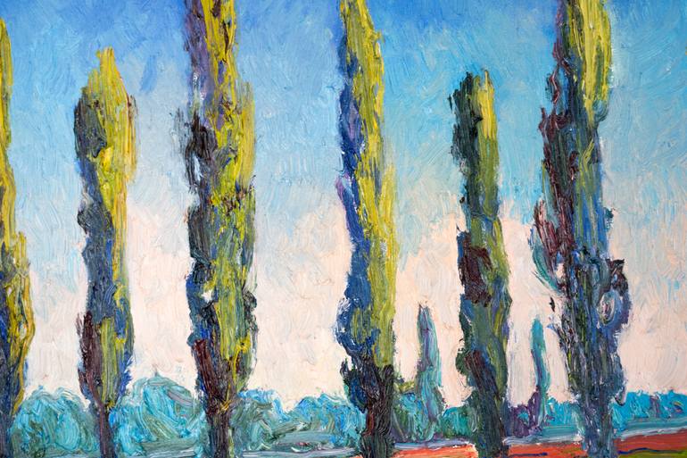 Original Impressionism Landscape Painting by Suren Nersisyan