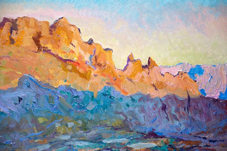 Original Expressionism Landscape Painting by Suren Nersisyan