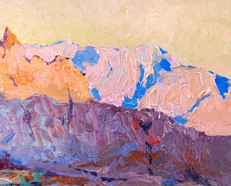 Original Expressionism Landscape Painting by Suren Nersisyan