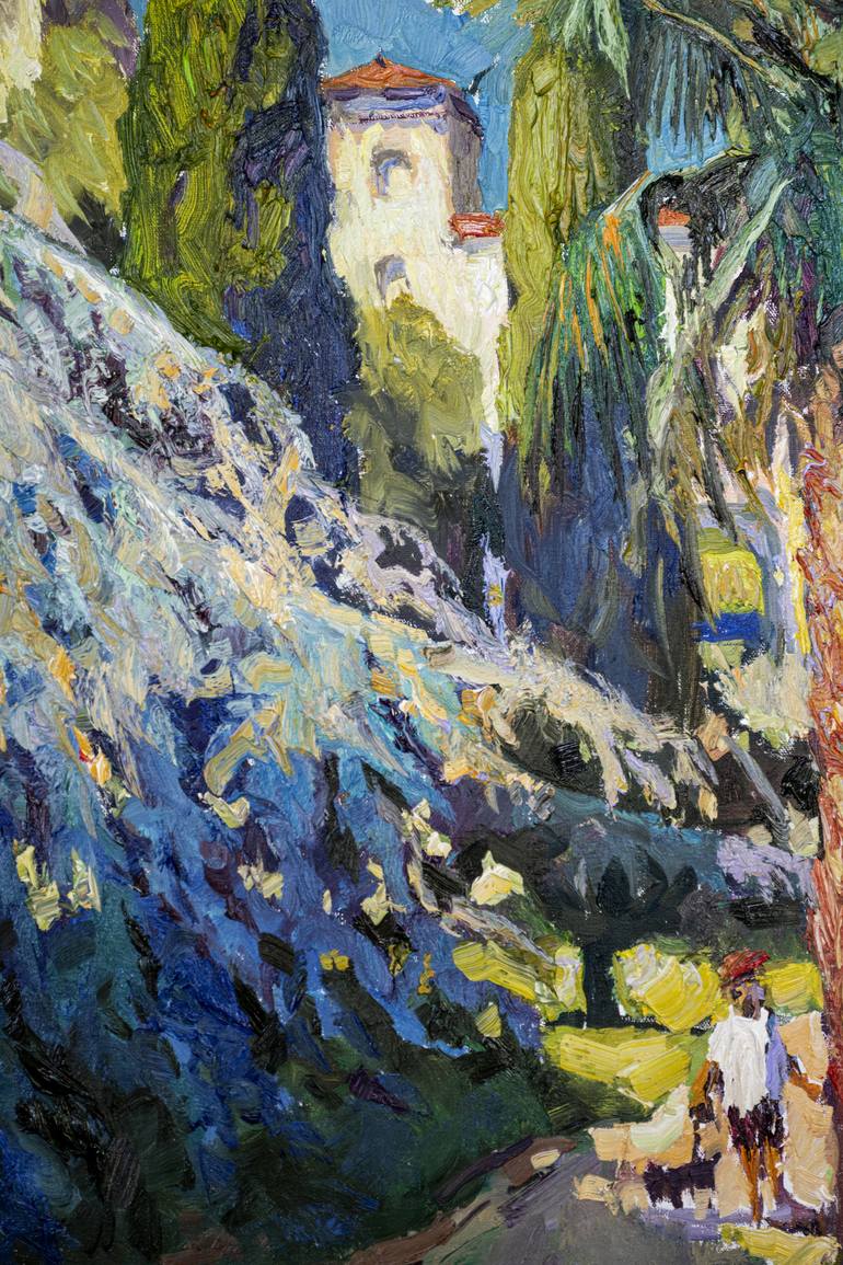 Original Impressionism Landscape Painting by Suren Nersisyan