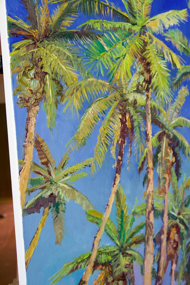 Original Impressionism Landscape Painting by Suren Nersisyan