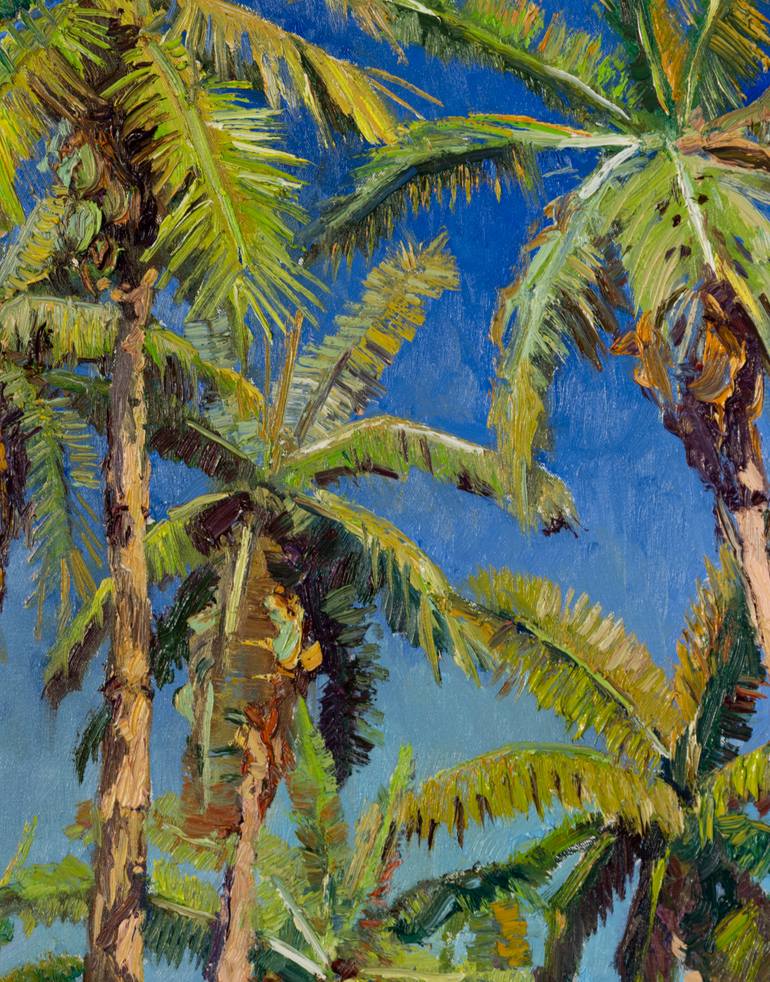 Original Impressionism Landscape Painting by Suren Nersisyan