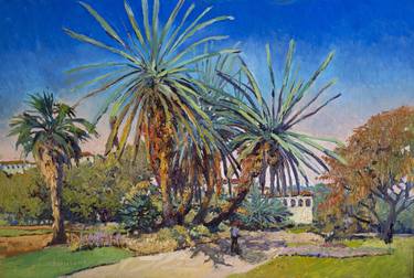 Phoenician Palm Trees, Mediterreanean Landscape thumb