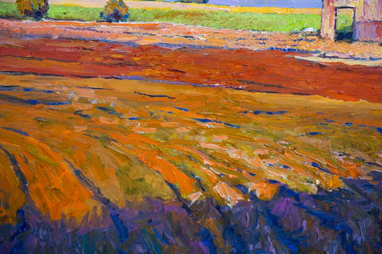 Original Impressionism Landscape Painting by Suren Nersisyan