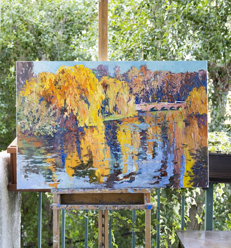 Original Landscape Painting by Suren Nersisyan