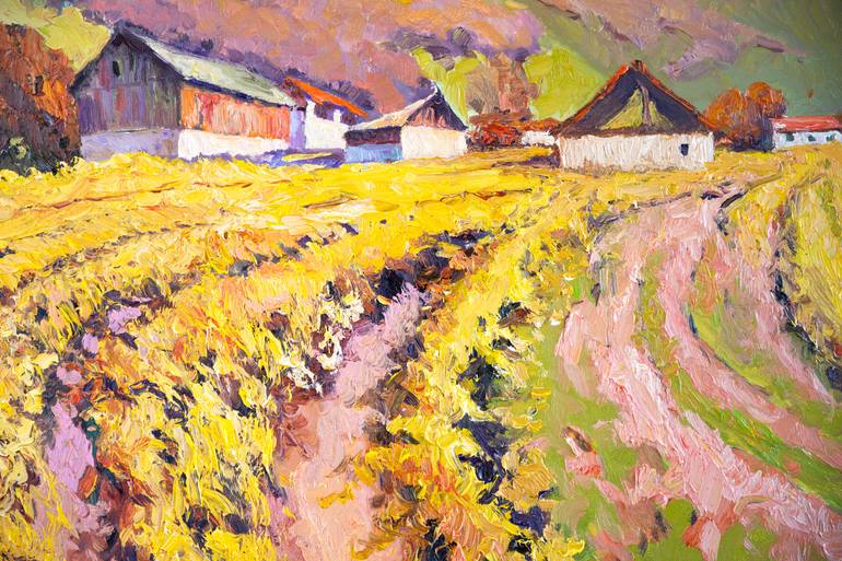 Original Expressionism Landscape Painting by Suren Nersisyan