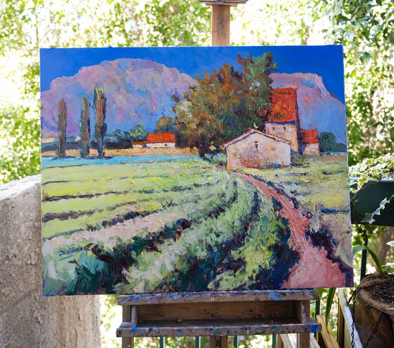 Original Expressionism Landscape Painting by Suren Nersisyan