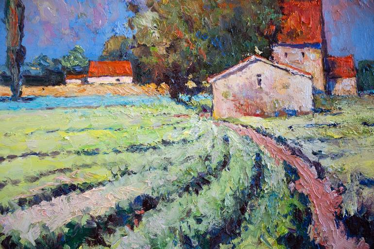 Original Expressionism Landscape Painting by Suren Nersisyan