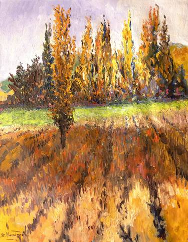 Original Impressionism Landscape Paintings by Suren Nersisyan