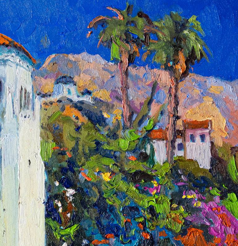 Original Expressionism Architecture Painting by Suren Nersisyan