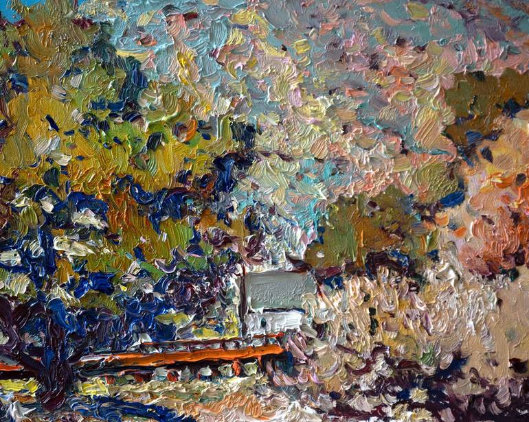 Original Expressionism Landscape Painting by Suren Nersisyan