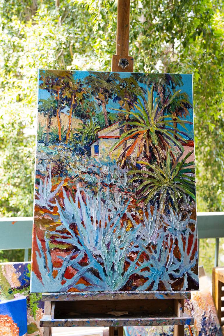 Original Expressionism Landscape Painting by Suren Nersisyan